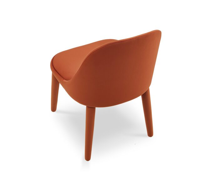 Diva Dining Chair Megan Oxide Velvet Orange Liang Eimil Liang