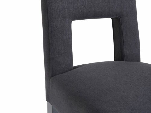 Liang & Eimil – Venice Dining Chair – Charcoal Linen (4)