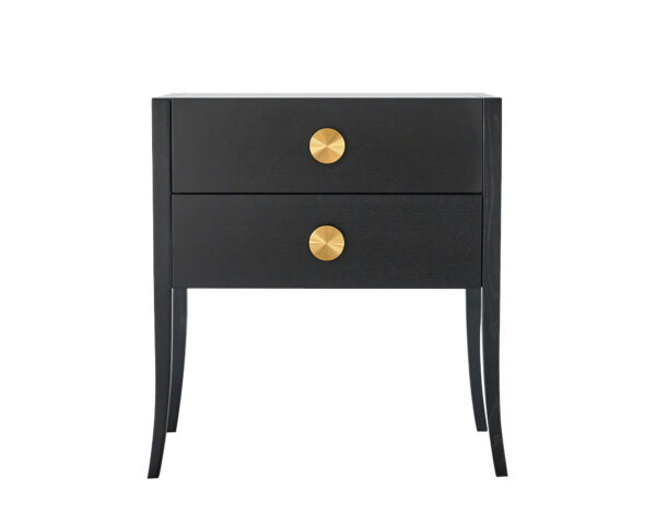Orly Bedside Table Gold - Liang & Eimil : Liang & Eimil