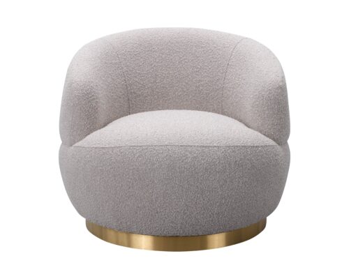 L&E Vitale Chair – Boucle Taupe BH-OCH-255 (1)