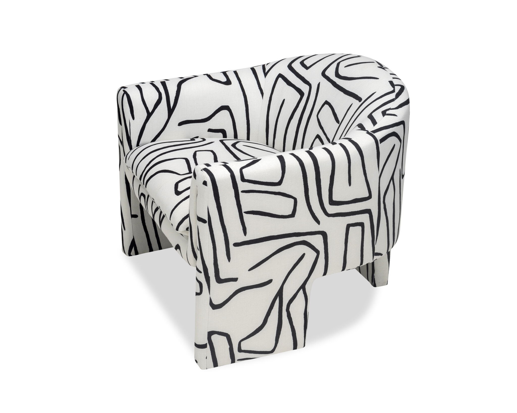 Iconic Occasional Chair - Zebra Black & White - Liang & Eimil : Liang ...