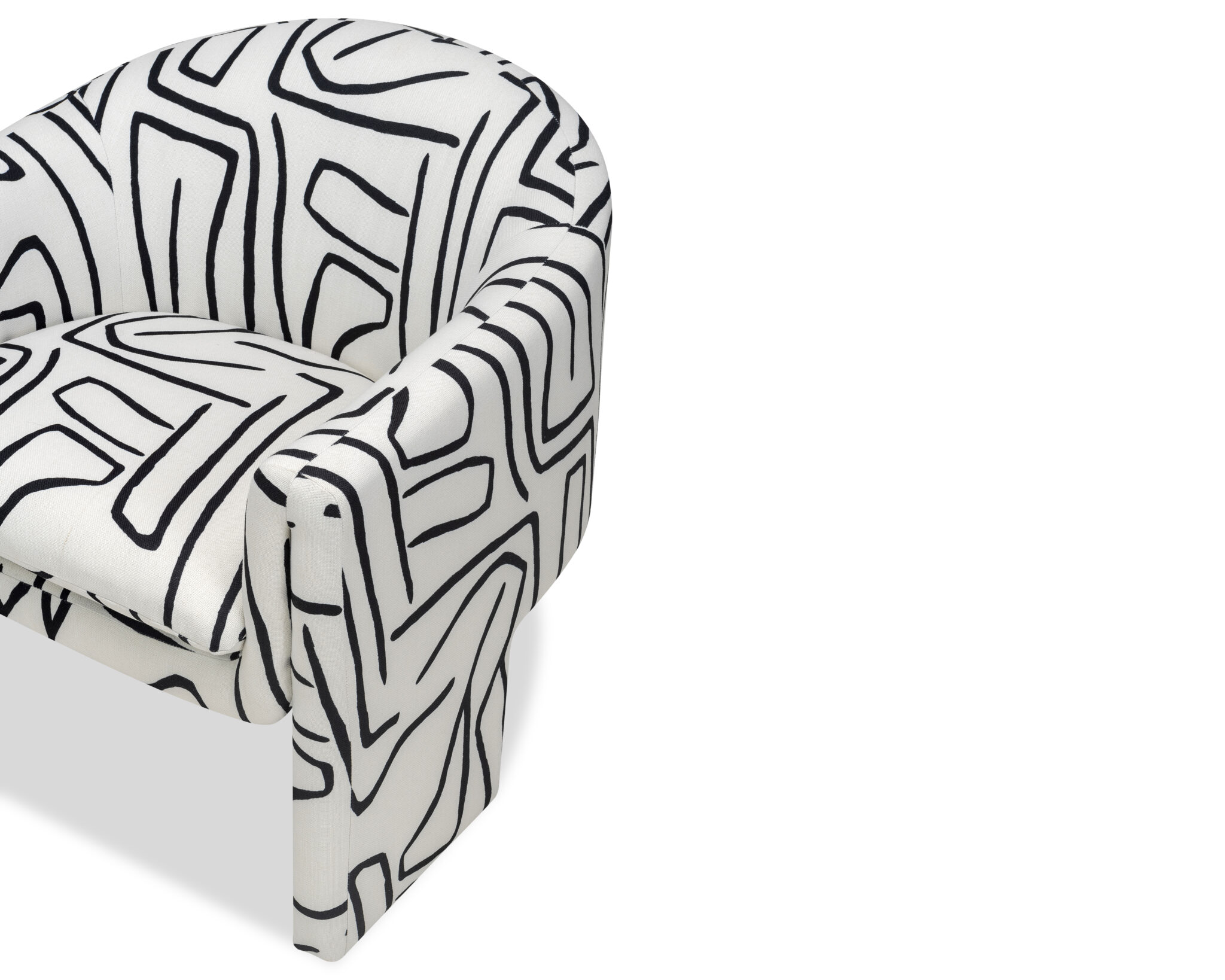 Iconic Occasional Chair - Zebra Black & White - Liang & Eimil : Liang 