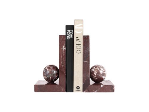 liang and eimil red marble ebury bookends