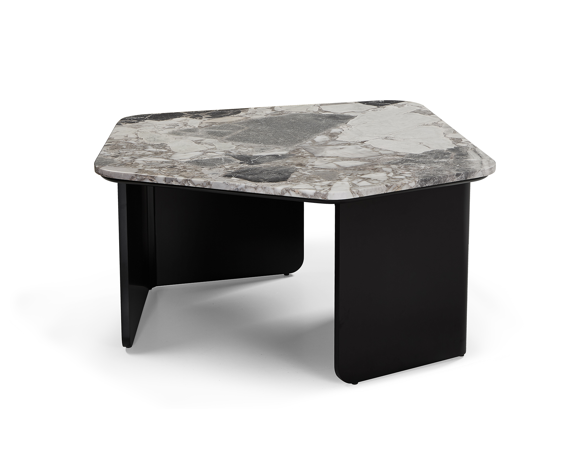 Minotti marble store coffee table