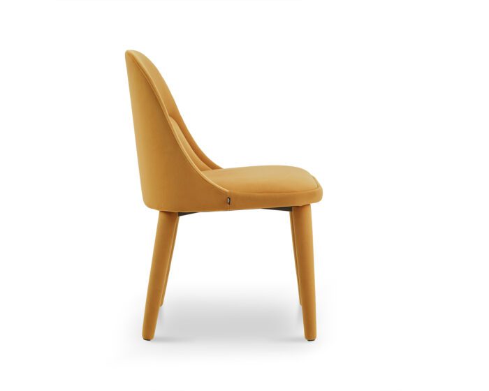 Diva Dining Chair - Kaster II Mustard