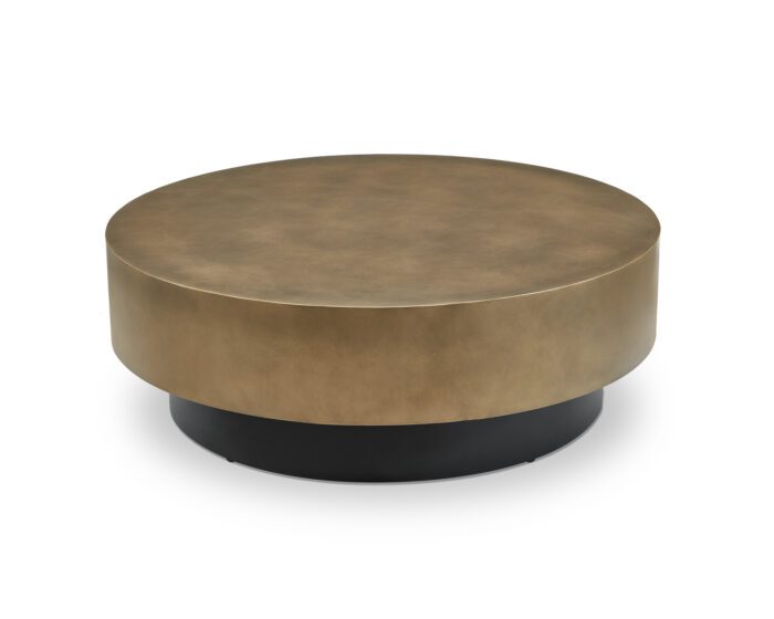 L&E - Aldo Coffee Table - Aris Hairline Bronze